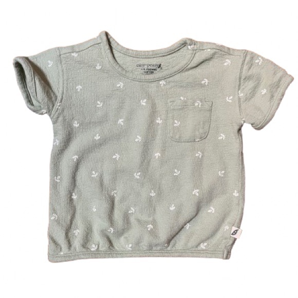 Easy Peasy Other - Easy Peasy Organic Cotton Kids Shirt Size 12 Months